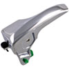 Interior Door Handle Chrome Lever Woodgrain Housing - image 3