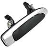 Exterior Door Handle Rear Right Chrome+Black - image 1