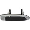 Exterior Door Handle Rear Right Chrome+Black - image 2