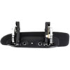 Exterior Door Handle Rear Right Chrome+Black - image 3