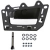 Interior Door Handle Chrome Lever Black Housing - image 1
