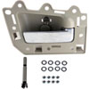 Interior Door Handle Chrome Lever Beige Housing - image 1