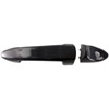 Exterior Door Handle Front Left Smooth Black - image 1
