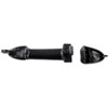 Exterior Door Handle Front Left Smooth Black - image 2