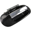 Exterior Door Handle Front Right Chrome Lever Black Housing - image 3