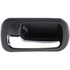 Interior Door Handle Rear Left Sedan Black/Chrome - image 1