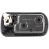 Interior Door Handle Rear Left Sedan Black/Chrome - image 2