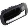 Interior Door Handle Rear Right Sedan Black/Chrome - image 3