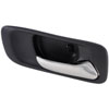 Interior Door Handle Front Right Chrome + Gray - image 3
