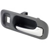 Interior Door Handle Rear Right Gray/Chrome - image 3