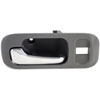 Interior Door Handle Front Left Gray/Chrome - image 1