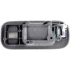 Interior Door Handle Front Right Gray/Chrome - image 2