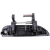 Exterior Door Handle Front Left Black Withkeyhole - image 2