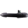 Exterior Door Handle Rear Left Smooth Finish Black - image 1