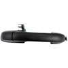 Exterior Door Handle Front Right Smooth Finish Black - image 1