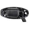 Exterior Door Handle Front Left Flat Black - image 2