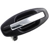 Exterior Door Handle Rear Left Chrome - image 3