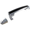 Exterior Door Handle Front Right Rear Left Rear Right Chrome Black Insert - image 3