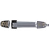 Exterior Door Handle Rear Left Rear Right Chrome Black Insert - image 2