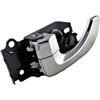 Interior Door Handle Front Left Chrome - image 3