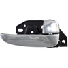 Interior Door Handle Front Right Rear Right With Theft Deterrent Chrome - image 1
