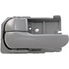 Interior Door Handle Front Left Rear Left Gray - image 1