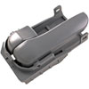 Interior Door Handle Front Left Rear Left Gray - image 3