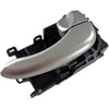 Interior Door Handle Front Right Rear Right Silver - image 3