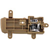 Interior Door Handle Front Left Rear Left Beige and Chrome - image 2