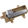 Interior Door Handle Front LH Rear LH Silver and Beige - image 3