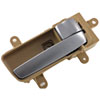 Interior Door Handle Front RH Rear RH Silver and Beige - image 3