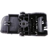 Interior Door Handle Front Left Rear Left Black - image 2