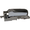 Interior Door Handle Front Rear Left Chrome Lever Beige Knob - image 1