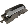 Interior Door Handle Front Rear Left Chrome Lever Beige Knob - image 3