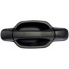 Exterior Door Handle Rear Left Textured Black - image 1