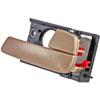 Interior Door Handle Rear Right Beige - image 3