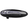 Exterior Door Handle Front Left Chrome Lever Black Housing - image 1