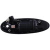 Exterior Door Handle Front Left Chrome Lever Black Housing - image 2
