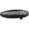 Exterior Door Handle Front Right Chrome Lever Black Housing - image 1