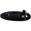 Exterior Door Handle Front Right Chrome Lever Black Housing - image 2
