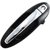 Exterior Door Handle Front Right Chrome Lever Black Housing - image 3