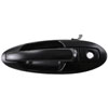 Exterior Door Handle Front Left Black - image 1