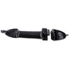 Exterior Door Handle Rear Left Textured Black - image 2