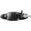 Exterior Door Handle Rear Left Textured Black - image 2