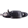 Exterior Door Handle Rear Right Textured Black - image 2