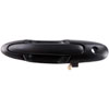 Exterior Door Handle Rear Right Smooth Black - image 1