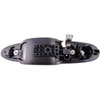 Exterior Door Handle Rear Right Smooth Black - image 2