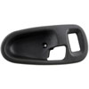 Interior Door Handle Rear Right Gray Bezel - image 1