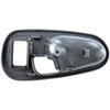 Interior Door Handle Rear Right Gray Bezel - image 2