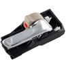 Interior Door Handle Front Right Rear Right Beige and Chrome - image 3